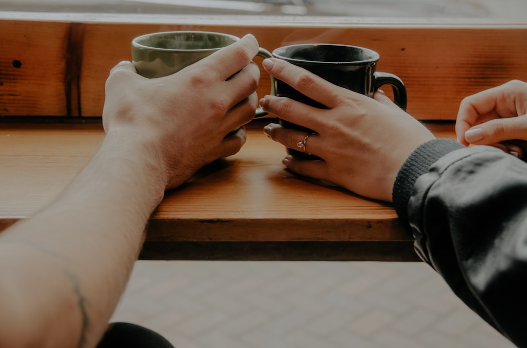 Photo Coffee and love