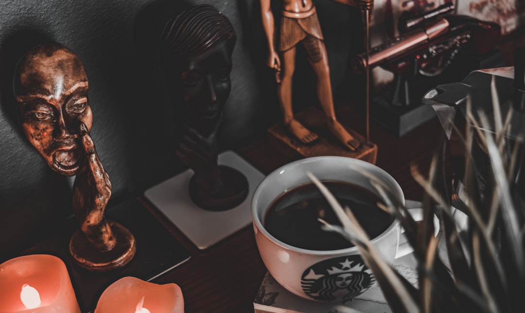 Photo coffee meditation