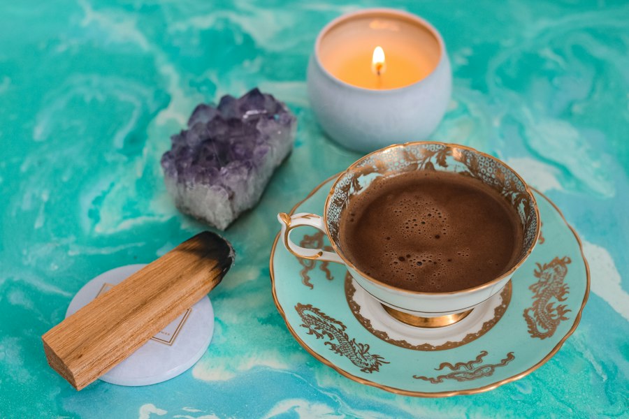 Photo coffee ritual