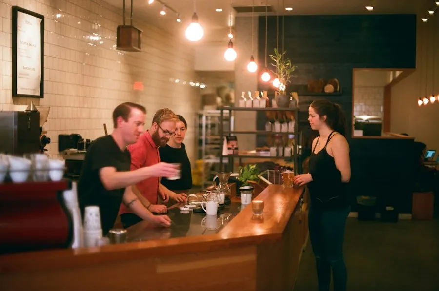 coffee shop socializing spaces