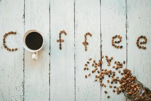 Photo types of coffee drinks